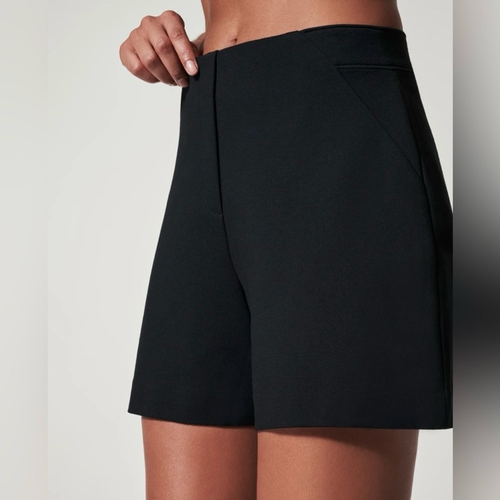 SPANX Black High Waist Shorts